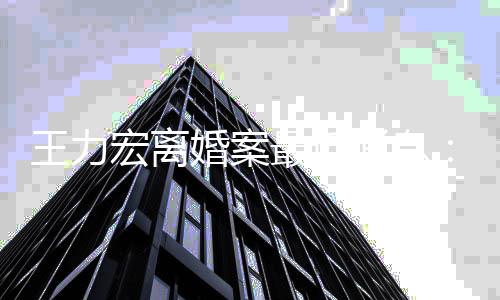 消息判刑能被靓蕾交证据可最近宏离婚案王力未提李